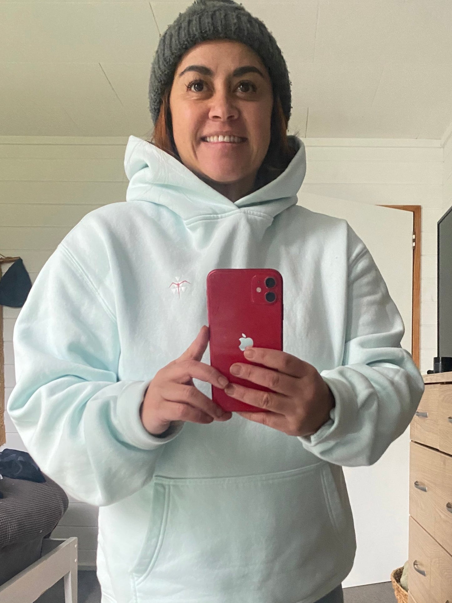 Ahi Kaa Hoodie-Seafoam image 1