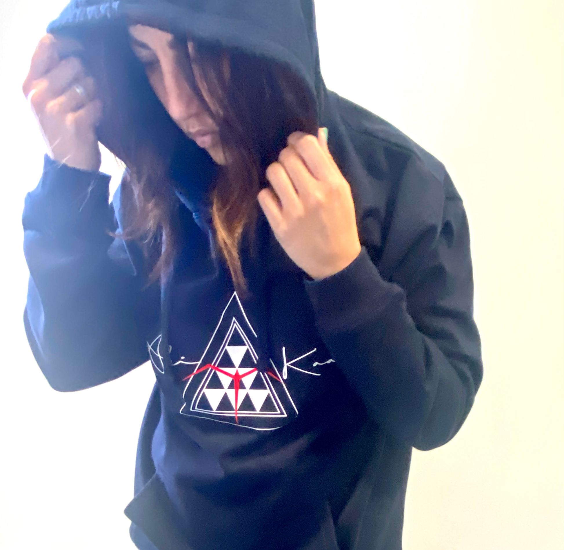 Ahi Kaa Hoodie-Navy Blue image 1